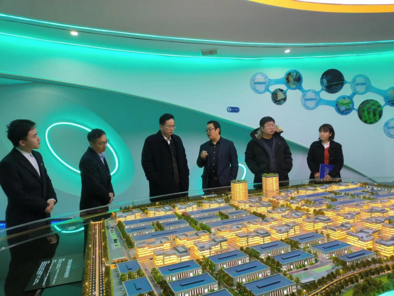 江西萬景集團董事長一行赴浩旺集團學習交流